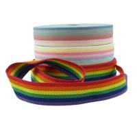 Gurtband, Streifen, Multicolor, 40mm breit, für Taschen, nähen, Meterware, 1 meter Bild 1