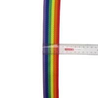 Gurtband, Streifen, Multicolor, 40mm breit, für Taschen, nähen, Meterware, 1 meter Bild 4