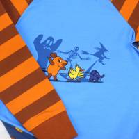 Halloween Die Sendung mit der Maus Pullover Langarmshirt Longsleeve Raglanshirt aus Jersey ab Gr. 92 langarm Bild 3