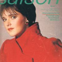 Zeitschrift Saison 3/1987 DDR Vintage aus den 1980er Jahren Bild 1
