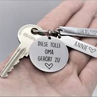 Schlüsselanhänger personalisiert für tolle Oma Bild 5