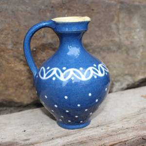 kleine Vase Krug Kohrener Keramik Vintage 50er 60er Jahre DDR Bild 2