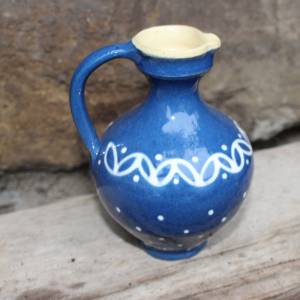 kleine Vase Krug Kohrener Keramik Vintage 50er 60er Jahre DDR Bild 3
