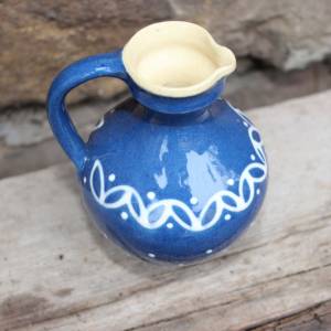 kleine Vase Krug Kohrener Keramik Vintage 50er 60er Jahre DDR Bild 4