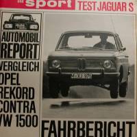 auto motor sport Heft 11      14.. Mai 1966        Test Jaguar S Bild 1