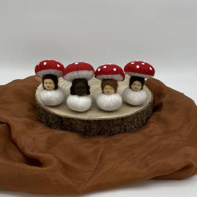 Fliegenpilz Mini - Blumenkind - Jahreszeitentisch - Herbst