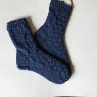 Handgestrickte Socken Größe 34/35  -4- Bild 1