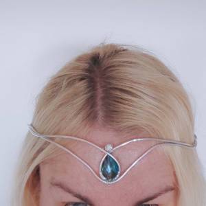 Elbenschmuck ,Elfen tiara,circlet, Elfenkrone,tiara,Diadem,keltischer Haarschmuck, cosplay Bild 1