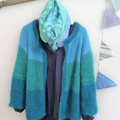 Strickanleitung | KüstenCardigan einfach Leicht