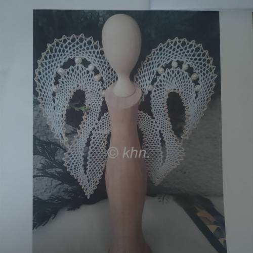 Engelsflügel/Feenflügel 01 Klöppelbrief als PDF Download