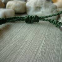 Grünes Armband mit Indianachatperlen / Handarbeit Bild 5
