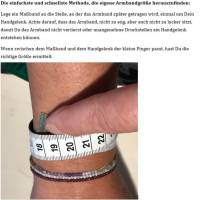 Handgefertigtes Armband aus Lapislazuli mit silberner Brezel Bild 3