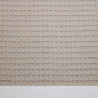 13,70 EUR/m Waffelpique uni einfarbig beige 100% Baumwolle Bild 2