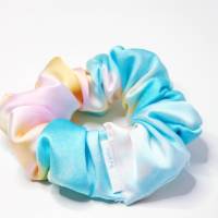 Scrunchies, Haargummi, Zopfband mit breitem Gummiband, als Geschenk für Frauen/Mädchen/Kinder Bild 3