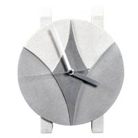 Deko-Uhr „Tim“. Gefertigt aus Sandstein. Modisches Design. Trendige Geschenkidee. Handarbeit aus Deutschland. Unikat. Bild 1