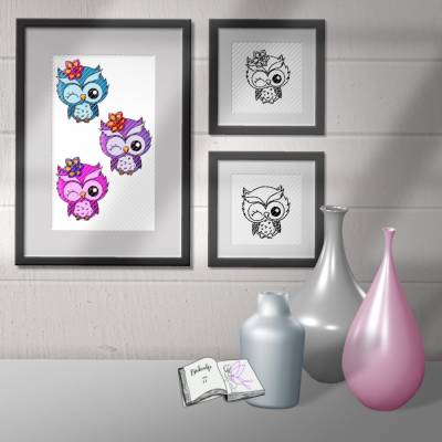 Digiset und Plott Nachteule