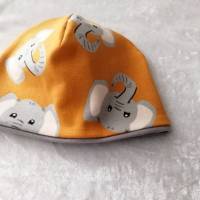 Babymütze, dicke Mütze, Kopfumfang 34-36 cm , Reborn Baby, Handgefertigt Bild 3