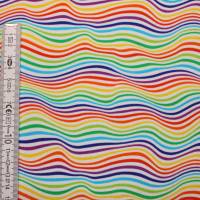 14,30 EUR/m Jersey Regenbogen Wellen bunt Baumwolljersey Bild 8