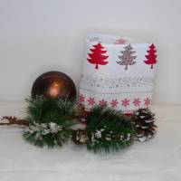 selbsstehende Geschenk-Tütchen mit Weihnachtsmotiv 13x12x6 cm Bild 3