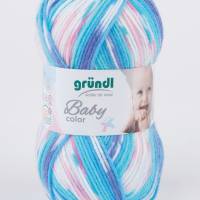 45,00 € / 1 kg Gründl ’Baby color’ weiche Wolle Babywolle Garn zum Stricken und Häkeln zwölf Farben für Mützen, Decken Bild 7