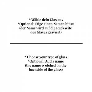 Personalisiertes Weinglas mit Name und Eule Motiv | Trinkglas mit Namen | Geschenke mit Wunschgravur Bild 2