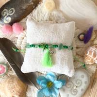 Summer Graffiti - Bunte sommerliche Perlen-Armbänder mit Edelsteinen und Rocailles Bild 3