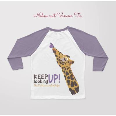 Giraffe + Schriftzug