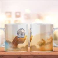 Kaffeetasse mit wunderschönem Motiv und Spruch, bedruckte Tasse als perfekte Geschenkidee, spülmaschinenfeste Tasse Bild 1
