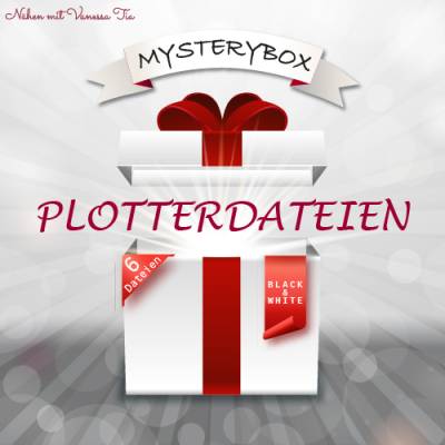 Mysterybox #01 - Black and White | 6 Plotterdateien