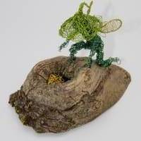 Skulptur - Kobold versteckt seinen Schatz Bild 4