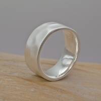 Bandring "Dusk" Silber 925, schlichter Ring ohne Stein Bild 2