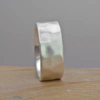 Bandring "Dusk" Silber 925, schlichter Ring ohne Stein Bild 3