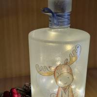 LED Flasche "Weihnachts Elch" Bild 4