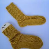 handgestrickte Socken Gr. 36/37 Bild 2