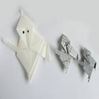 Set Origami Halloween Deko Upcycling 3er bis 11er-Sets Bild 3