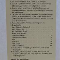 Ledertasche mit Skatblatt von Altenburg - 60er Jahre - Bild 3