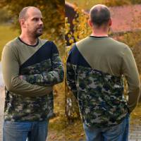 Ebook Herrenshirt Alpha Gr. 44 bis 60 Nähanleitung und Schnittmuster Bild 2