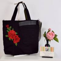 Handtasche Shopper | Englische Rose Bild 2