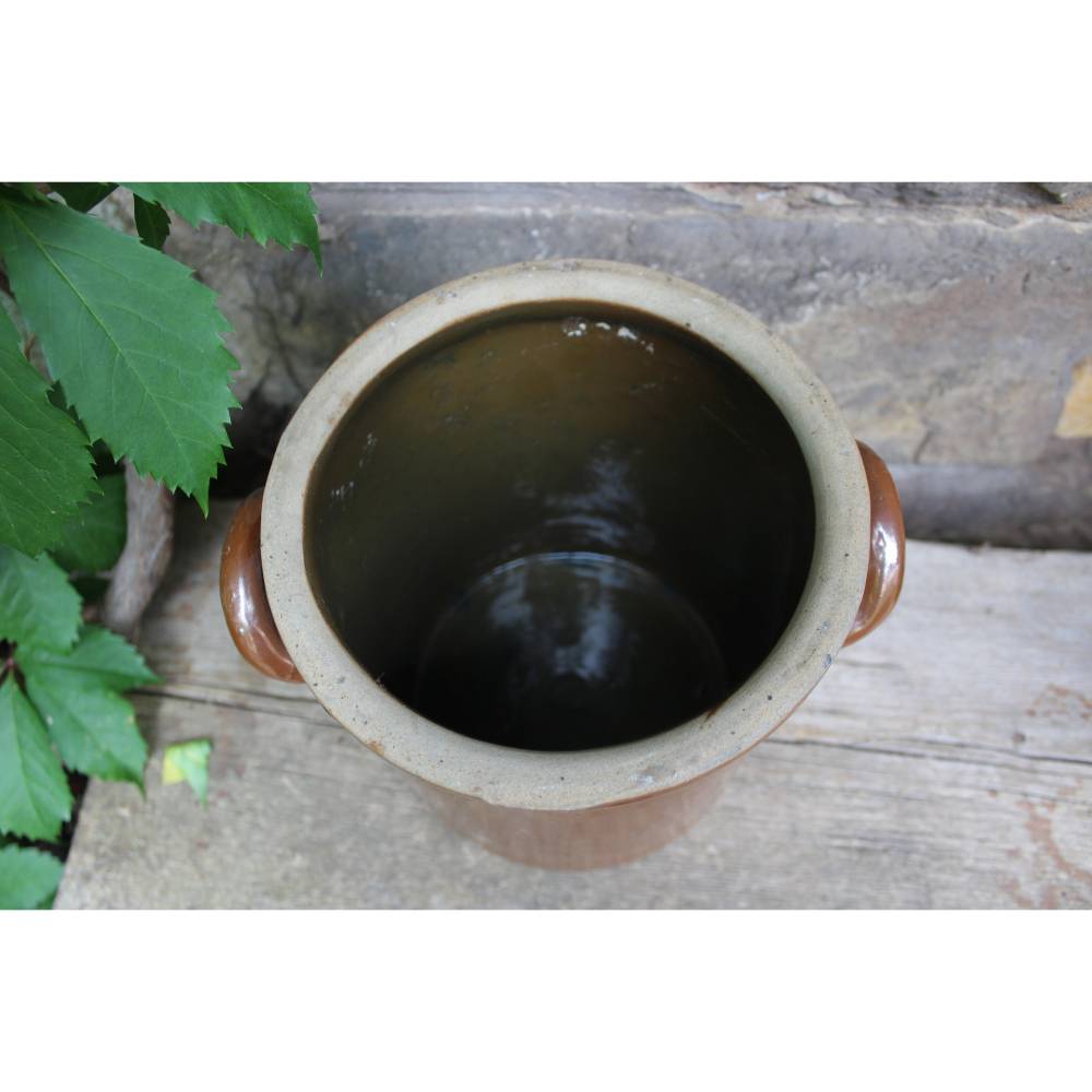 uralter Keramiktopf Steinzeugtopf Krauttopf Schmalztopf Keramik