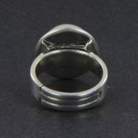 Karneol Ring orange Silber verstellbare Ringschiene Gr. 55-66 Bild 10