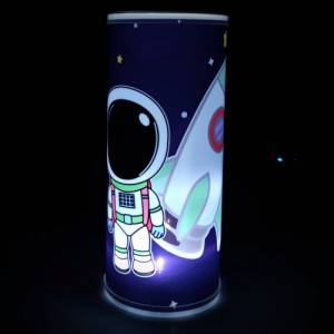 Ckf Baby- Kinder- Nachtlicht - Motiv Astronaut personalisierbar mit Name Bild 2