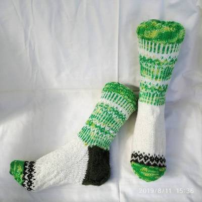handgestrickte Socken Gr.40