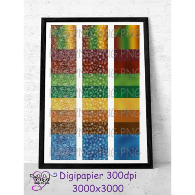Digipapierset "Herbst", PNG