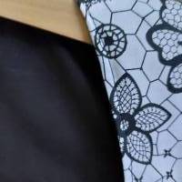 Wäscheklammerkleidchen mit oder ohne passenden Holzbügel. Klammerkleidchen, Klammerbeutel, Aufbewharung, black and white Bild 5