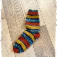Handgestrickte Socken aus hochwertigen Materialien in Größe 42/43! Bild 1