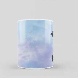 Personalisierte Keramiktasse für Kaffee- und Teeliebhaber | Tasse mit Namen und Berner Sennenhund Motiv | Geschenkidee Bild 4