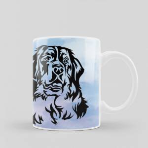 Personalisierte Keramiktasse für Kaffee- und Teeliebhaber | Tasse mit Namen und Berner Sennenhund Motiv | Geschenkidee Bild 5