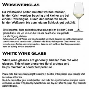 Personalisiertes Weinglas mit Name und Wunschtext | Trinkglas mit Namen | Geschenke mit Wunschgravur Bild 4