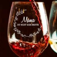 Rotweinglas Weißweinglas personalisiert Weinglas Leonardo Bild 1