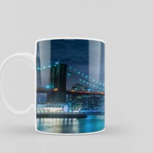Personalisierte Kaffeetasse mit tollem Skyline Motiv, wunderschöne Tasse als Geschenkidee, spülmaschinenfest Bild 3